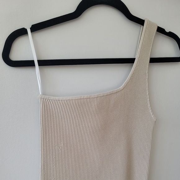 Babaton Sculpt Knit One-Shoulder Dress - Size S - Picture 7 of 11